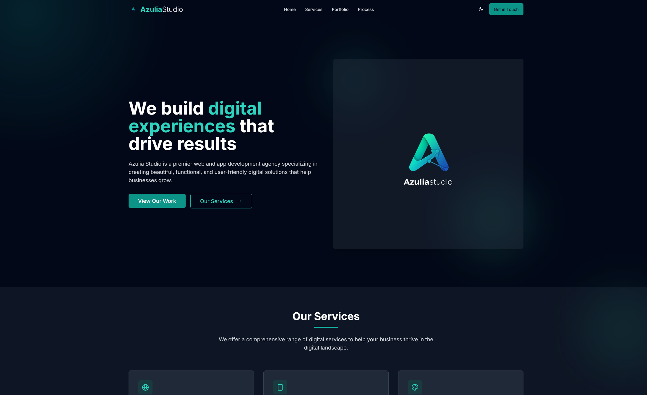 Azulia Studio Website